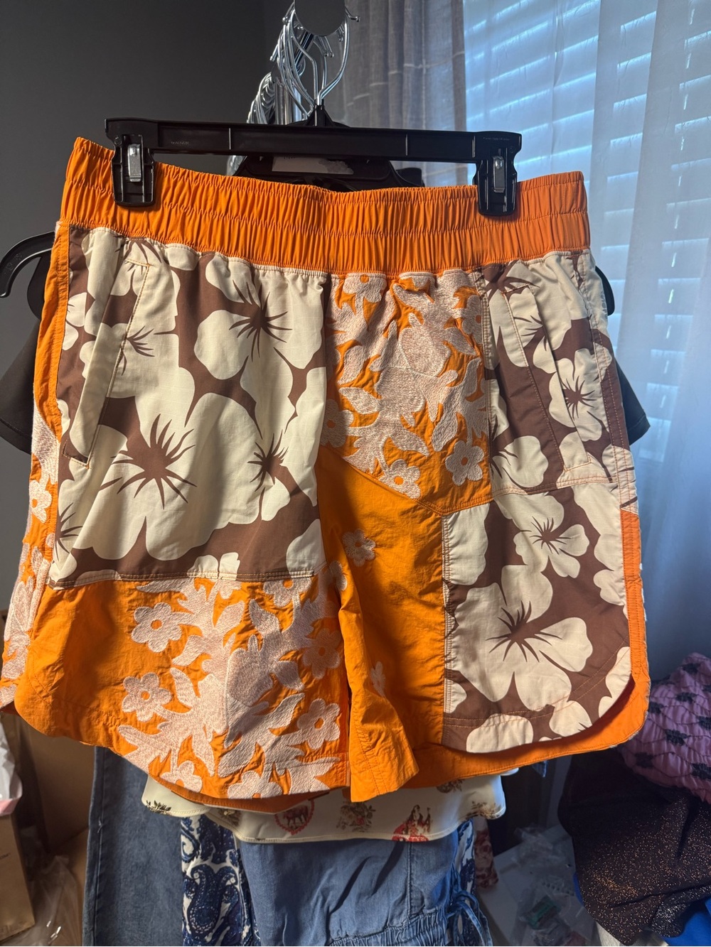 FP Movement Prime Time Shorts - Vintage Tropical Print RT $98 NWOT - Picture 5 of 6